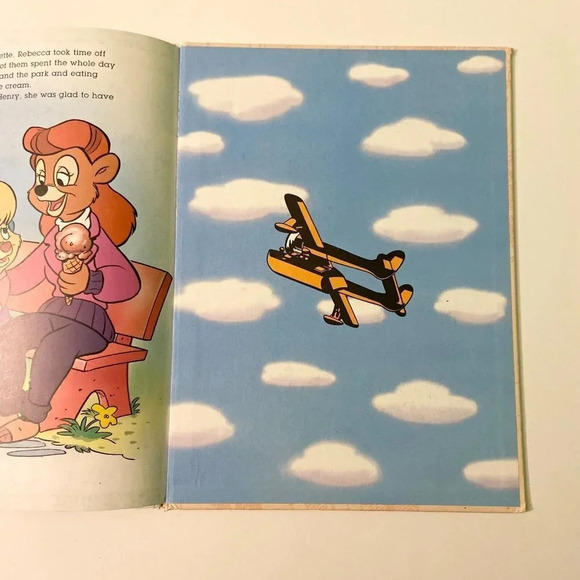 Vtg 1991 Disneys Talespin Mommy For A Day  by Ann Braybrooks Mallard Press Book - Picture 15 of 16